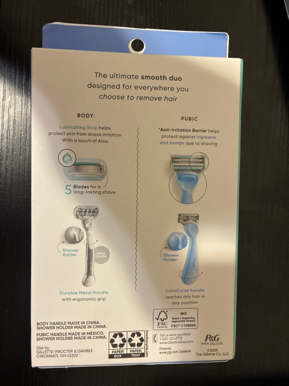 Gillette Venus Smooth Razor Duo Pack New - Picture 2 of 2